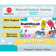 ⚡Buy 3 Free 1⚡Nintendo Switch Games Digital Download Snipperclips - Cut it out, together! Own Data E