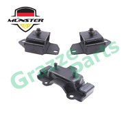 Münster TOY2016 Engine Mounting Set Toyota Avanza 1.3 Auto & Manual Transmission