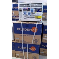 0.6 HP fujidenzo inverter grade window type air conditioner with remote control