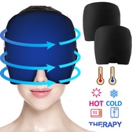 Gel Cold Headache Sleeping Eyeshade Migraine Relief Cap Gel Hot Cold Therapy for Headache Relief