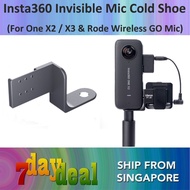 Insta360 Invisible Mic Cold Shoe (For Insta360 One X2, X3 and Rode Wireless Go Microphone) - PT-20