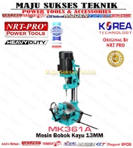 NRT PRO MK 361A 13mm Mesin Bobok Kayu Mortiser / Mortising Chisel Mesin MK361A MK 361A MK361 MK 361