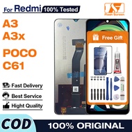 ORI LCD Redmi A3 4G/ A3x 4G/ poco C61 4G High-Quality Digitizer Assembly Replacement