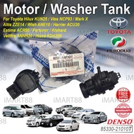 Toyota Hilux Kun25 Vios Ncp93 Altis Wish Harrier Hiace Alphard Estima Washer Tank Motor Wiper 85330-