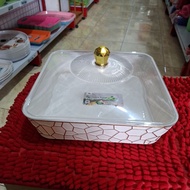 / box lid tray luxury food container Acrylic cake tray 28 X 28