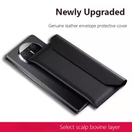 Magnetic Flip Envelope Leather Case For Motorola Razr Fold Handbag Protective Bag Cover For Motorola