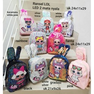 MATA Children Backpack LOL LED LOL Bag / LOL USAP Lights / Children Backpack Bag TK / LOL Eyes / LOL