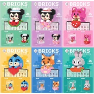 BRICKS BLOCKS 12 STYLES STRAWBERRYBEAR WENNIEPOOH JUDY