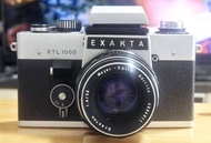 東德EXAKTA RTL 1000連50mm F1.8鏡