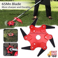High Quality 6 Tooth Strimmer Blade for Brush Cutter Grass Trimmer Strimmer mesin rumput
