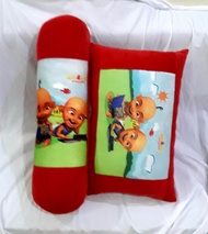 BANTAL  GULING KARAKTER, bantal guling murah, upin ipin, doraemon, frozen, bantal guling anak, soven