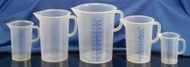 PP有柄量杯 PP塑膠量杯 塑膠有柄量杯 藍色刻畫300~5000ml