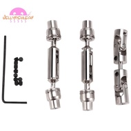 3Pcs Metal Drive Shaft CVD for  B16 B36  Q60 Q63 Q64 MN77 FY004 6WD 6X6 1/16 RC Car Upgrade Parts