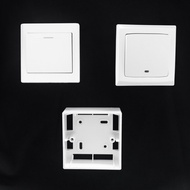 (Sgledlighting) Switch wall 1/2/3/4 gang one/two way heater lighting