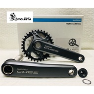 SHIMANO CUES FC-U6000-1 1x9/10/11 Speed 32T/40T/42Tx170/175mm 2-Piece Crankset(Without BB)