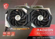 VGA (การ์ดจอ) MSI RADEON RX 6600 XT GAMING X - 8GB GDDR6 มือสอง ประกันไทย