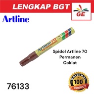 Artline Spidol Permanen 70 Permanent Marker Coklat - 76133