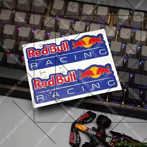 Vinyl For Red Bull F1 Racing Motorcycle Stickers Helmet Emblem Logo Tank Decals