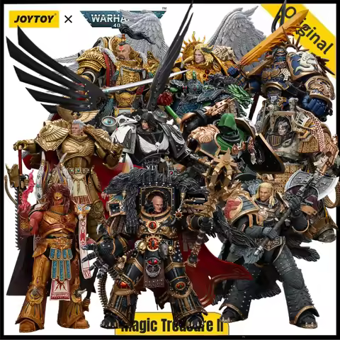 JOYTOY Warhammer 40K Primarch of The Sanguinius Horus Jonson Jaghatai Khan Guilliman Rogal Dorn Magn
