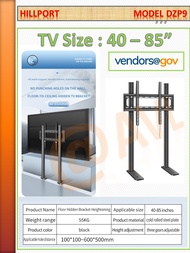 Free Standing Floor TV Stand TV Bracket Height Adjustable For 40-85 Inches