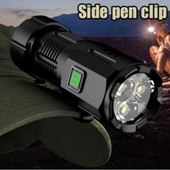Mini Torch, Extremely Bright, 7 Light Modes, Small Torch with Magnets, 3 x Strong Lamp Beads, IPX6 W
