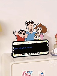 Dopamine page welcomes home, Shin-chan pencil, hallway decoration, door, decoration,