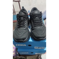 2024New Best Price HOKA ONE ONE Bondi8 Shock Absorption Running shoes All black Men Sneakers Women Shoes