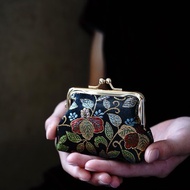 西陣織/金襴錦織小口金包/零錢包