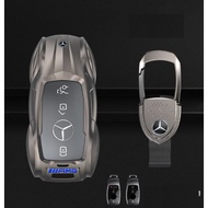 Mercedes C200L/C260L/E300L/E260L key cover for GLC GLE/GLB lock, super durable and luxurious alloy c