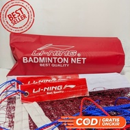 LI-NING BADMINTON NET | BADMINTON NET | GOOD BADMINTON NET | BARRIER NET | NET TURNAMEN | NET PREMIU