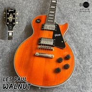 GCM Gibson Les Paul Custom Walnut Electric Guitar (Custom Made, Oversea Ready Stock)