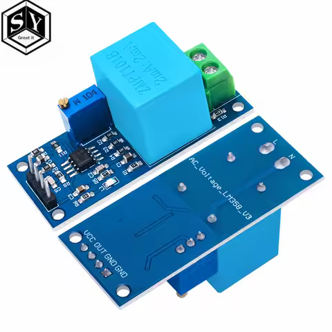 1/2/3PCS Active Single Phase Voltage Transformer Module AC Output Voltage Sensor for Arduino Mega ZM