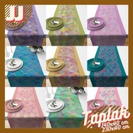 TABLE RUNNER ARABIC MOTIF PRINTED TABLE CLOTH 140X40CM & 230X40 CM