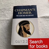 884 English books Chapman's Homer：The Iliad and The Odyssey Second-hand HHH