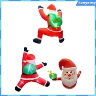[KY] Inflatable Santa Claus Hanging Santa with Gift Bag Outdoor Inflatable Santa Christmas Inflatabl