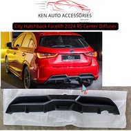 HONDA CITY HATCHBACK FACELIFT 2024 REAR RS DIFFUSER REAR BUMPER RS DIFFUSER ORI THAILAND PART