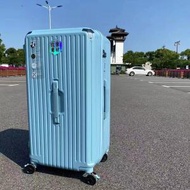 日本熱銷 - 冰川藍色行李箱34寸大容量五輪