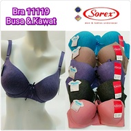 11119 Sorex Plain Bra 3/s4 Foam cup With Wire size 32 34 36 38 all BH