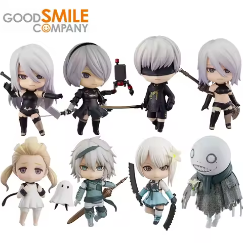 Good Smile Genuine Nendoroid NieR:Automata 2B A2 9S Replicant Emil Nier Kaine Anime Action Figures T