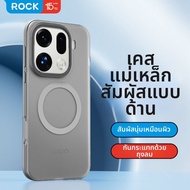 Rock | เคสมือถือกันกระแทก กันลายนิ้วมือ แบบแม่เหล็กสำหรับ OPPO Find X9