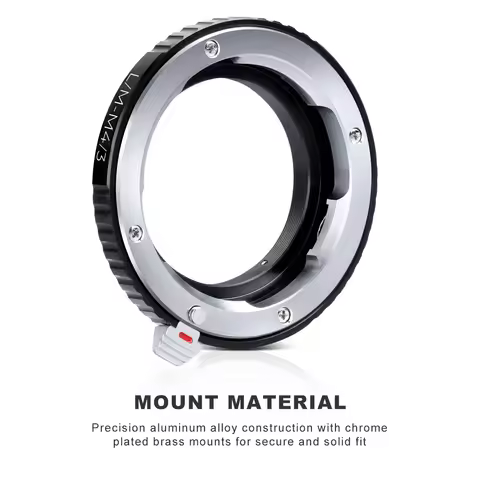 K&F CONCEPT for Leica M Lenses to Micro 4 3 MFT Camera Lens Mount Adapter for Panasonic Lumix G1 GH1
