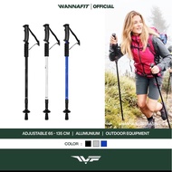 TREKING WANNAFIT ADJUSTABLE TRACKING POLE || Wannafit trekking tracking pole 63-115 cm trekking stic