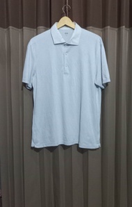 Thrift Kaos polo shirt Uniqlo second branded