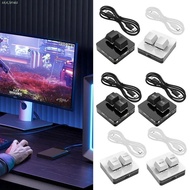 HUIJIANG Copy Paste Keypad, Acrylic Mini Custom Mini 2 Key Keypad, Hot Swap Keypad Type-c Interface 