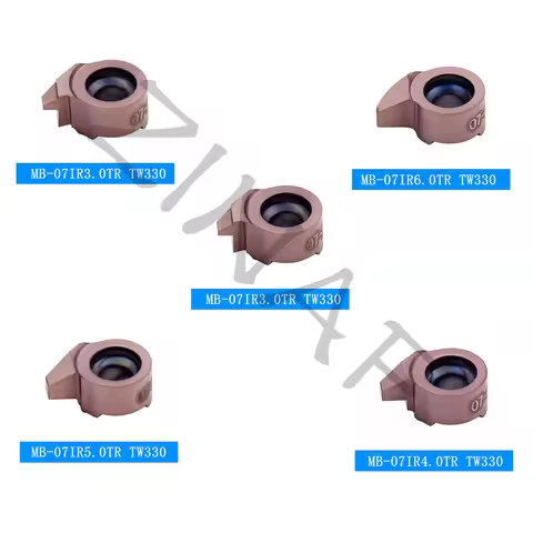 MB-07GR 07IR 2.0TR 3.0TR 4.0TR 5.0TR 6.0TR MG-07GR Comma trapezoidal thread tungsten carbide insert 