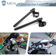 41mm 7/8" 22mm Universal Motorcycle Handlebar Clip-on Handlebar Split Aluminum Alloy Handle
