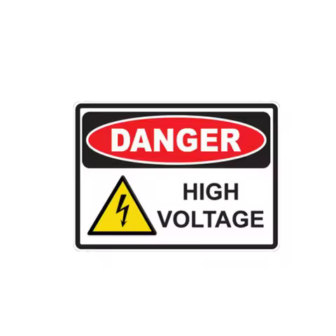 Funny Danger High Voltage Creative Car Sticker Automobiles Exterior Accssories PVC Decal for BMW VW 