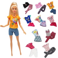 [DIY] 30cm Barbie doll toy clothes jacket pants skirt various clothes girl toys
