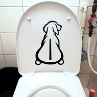 Cartoon Cute Wiper Back Dog Rear Glass Sticker Wiper Sticker Car Sticker Car Funny Car Sticker