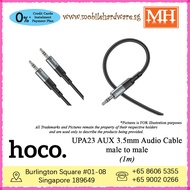 [Authentic] Hoco. UPA23 AUX 3.5mm Audio Braided Cable male to male 100cm MH